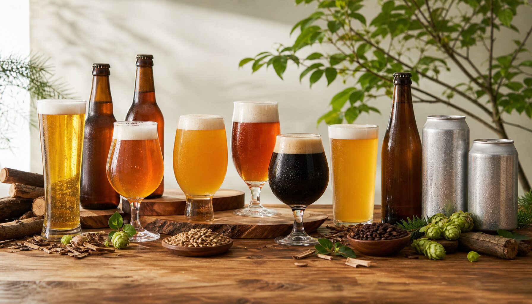 Forest Brewingのビールラインナップ