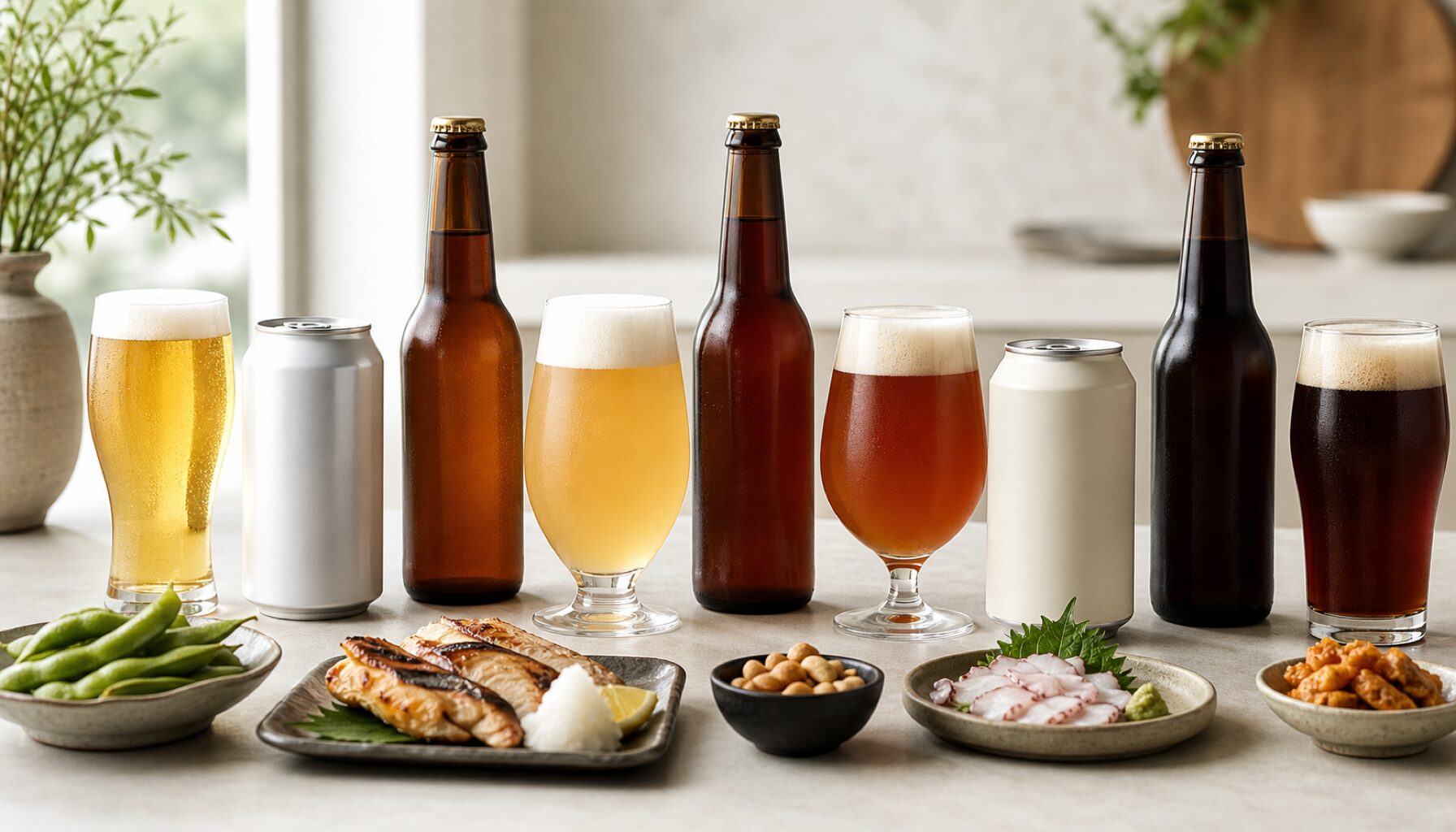 カネク醸造の定番ビールラインナップ