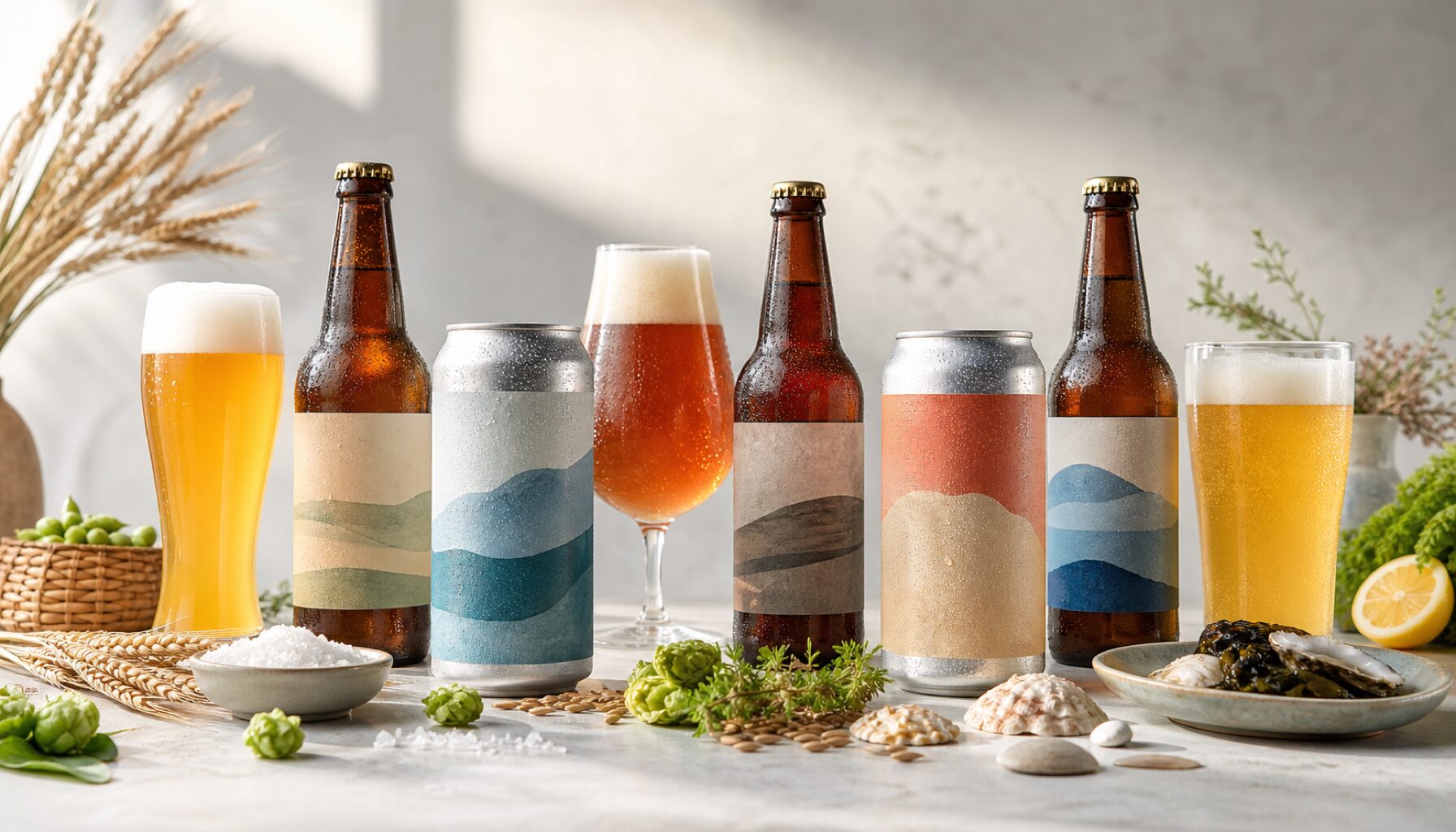 大地と海のカンパネラ Brewingの商品ラインナップ