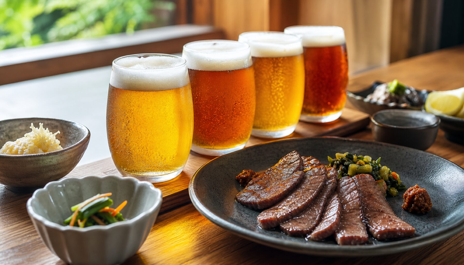 希望の丘醸造所のビールはどこで飲める？