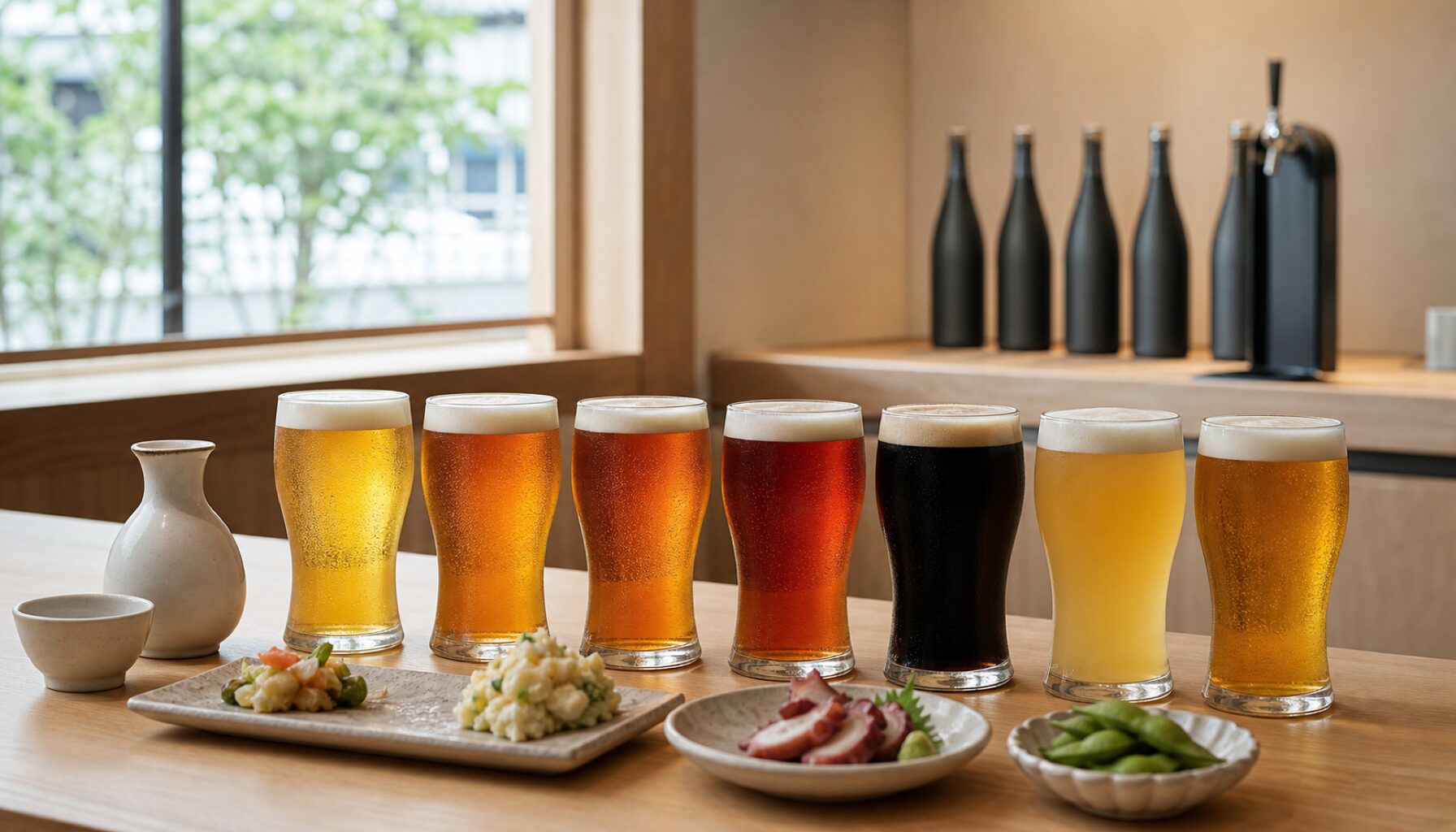 店舗で楽しめる平和酒造のお酒