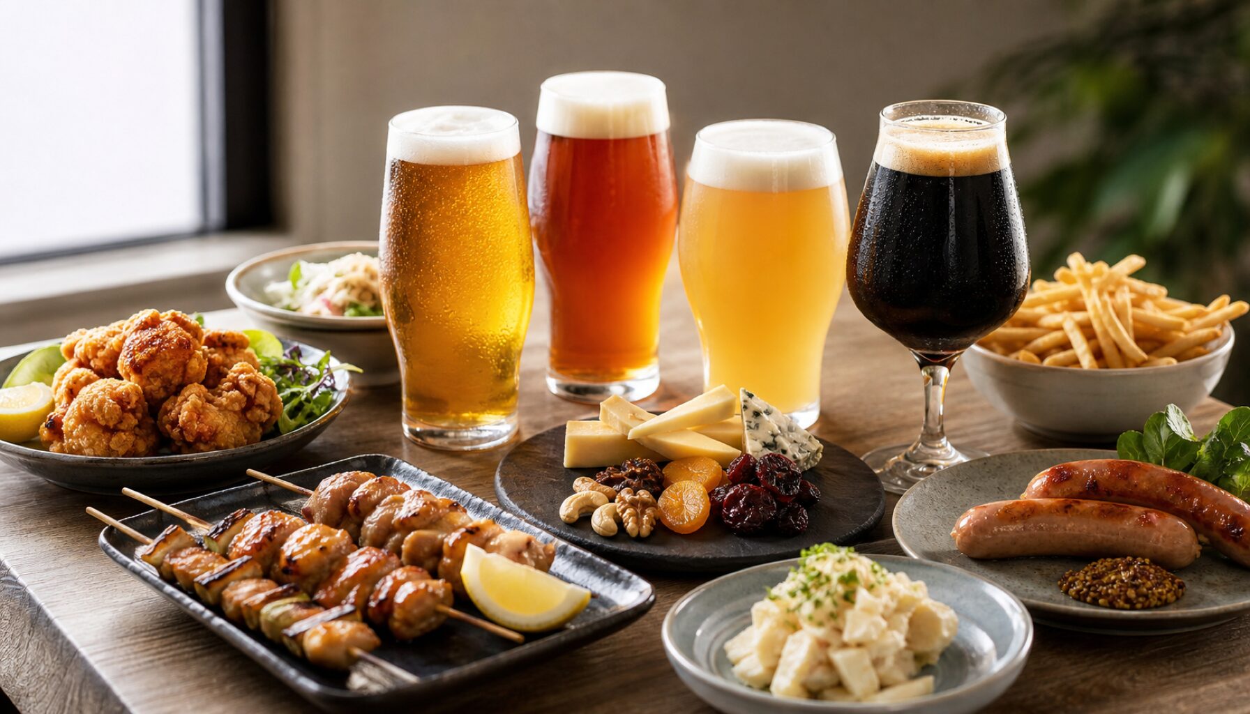 クラフトビールと相性抜群の料理