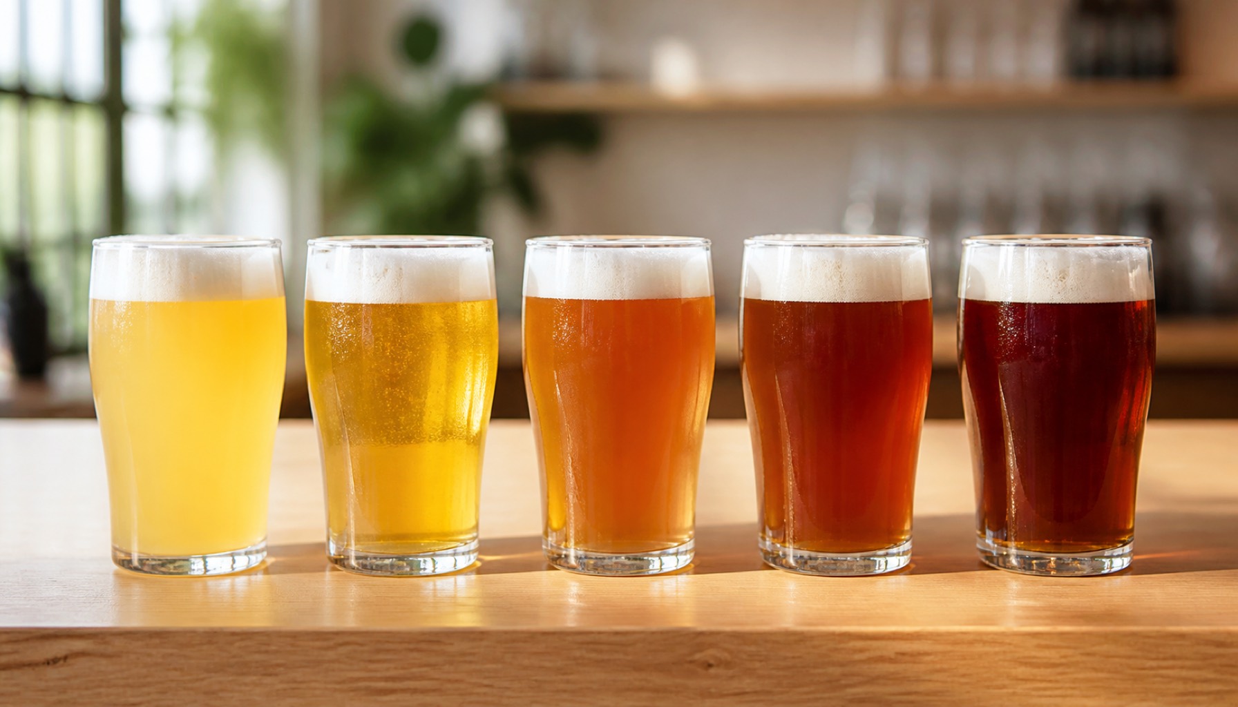ビールのラインナップ