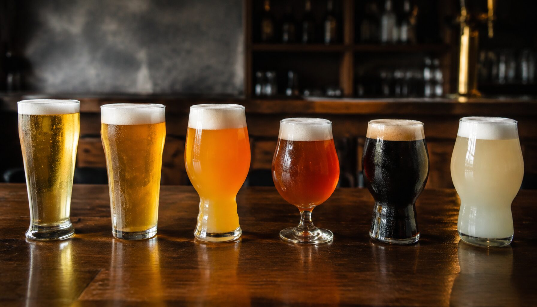 ビールのラインナップ