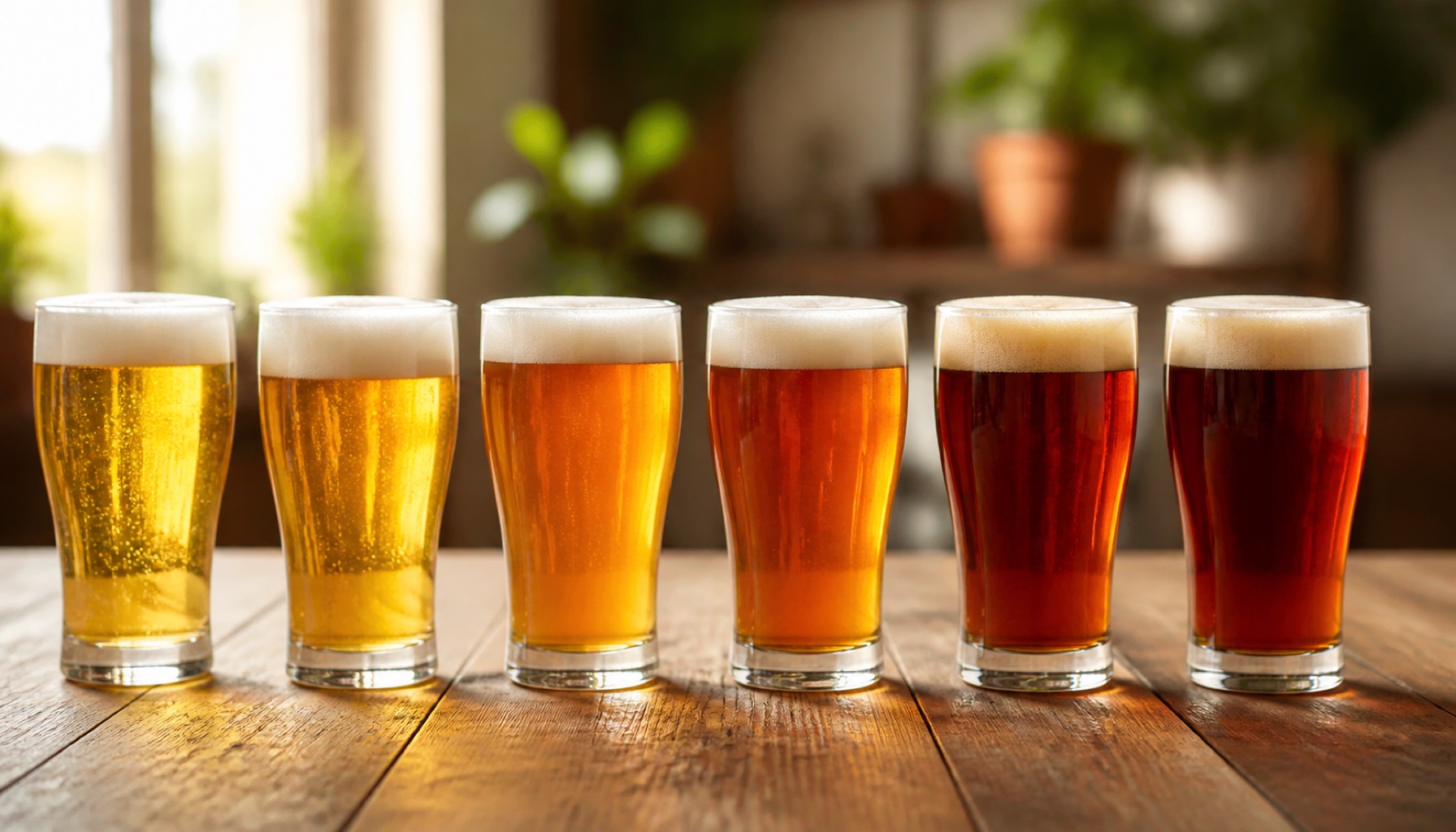 ビールのラインナップ