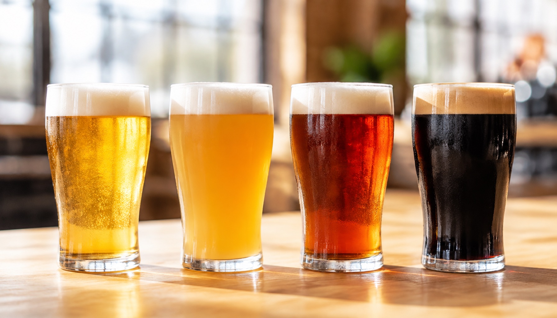 ビールのラインナップ