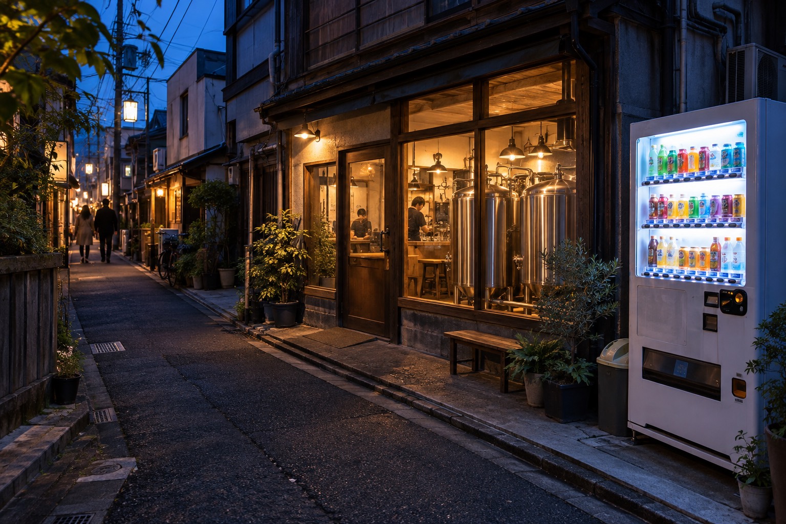 横川エリアの醸造所