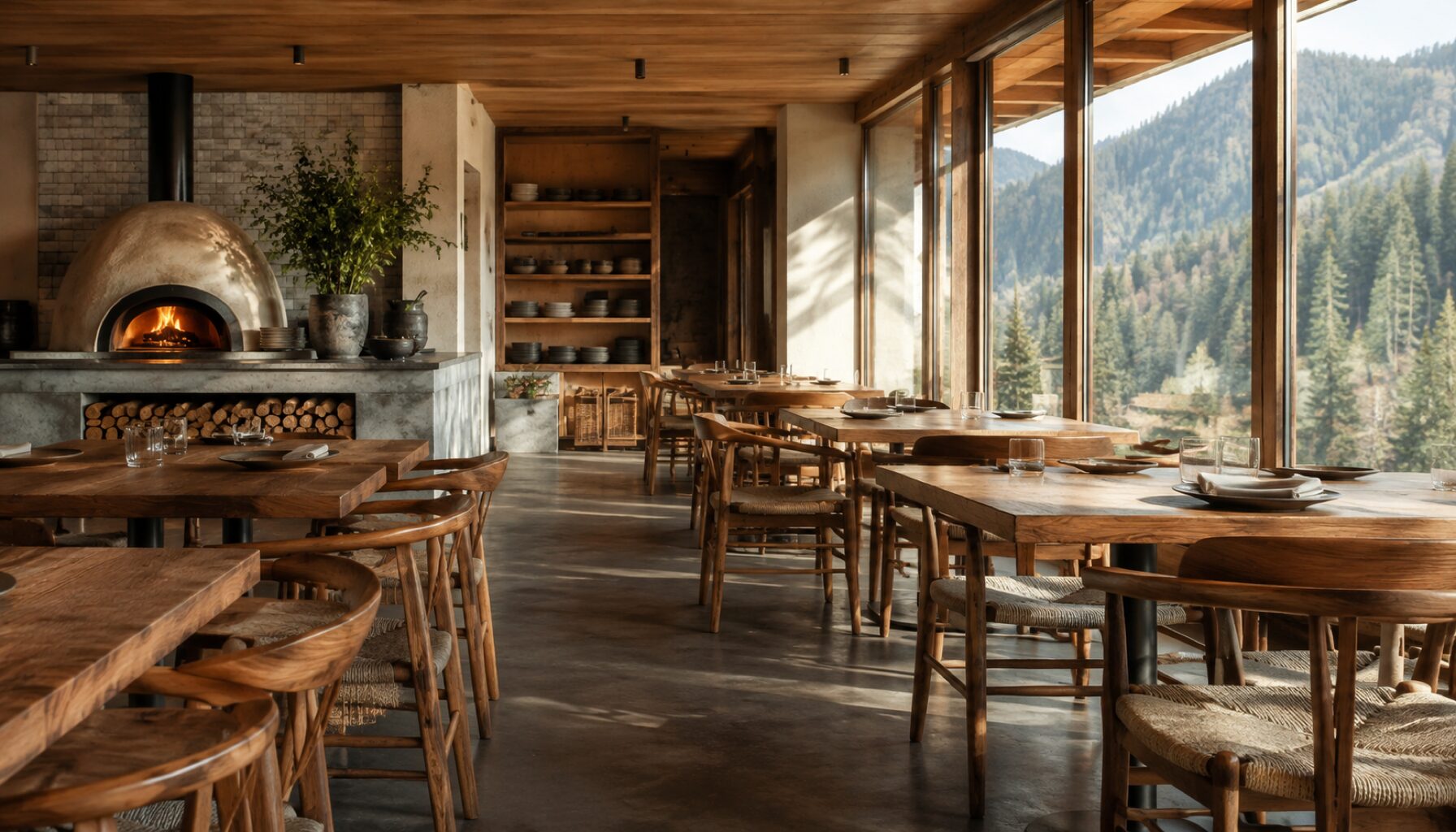 レストラン「Crang Dining」で味わう