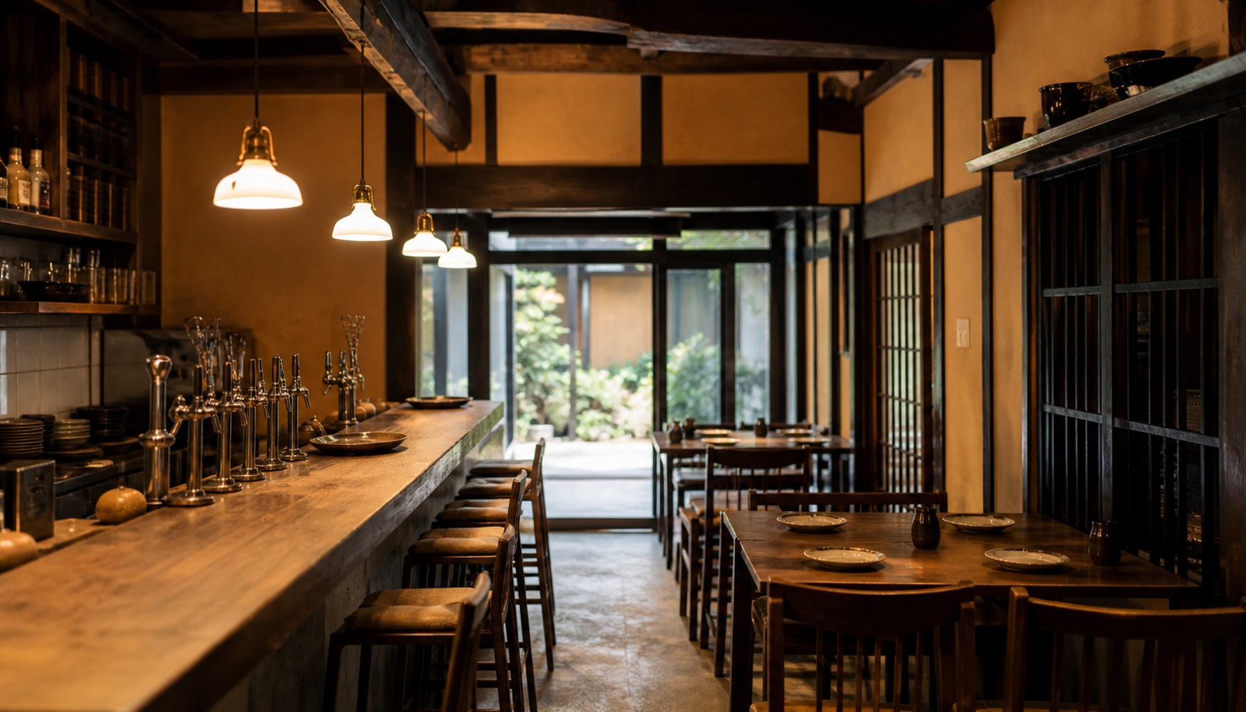 醸造所併設のレストラン「上町CHEERS」