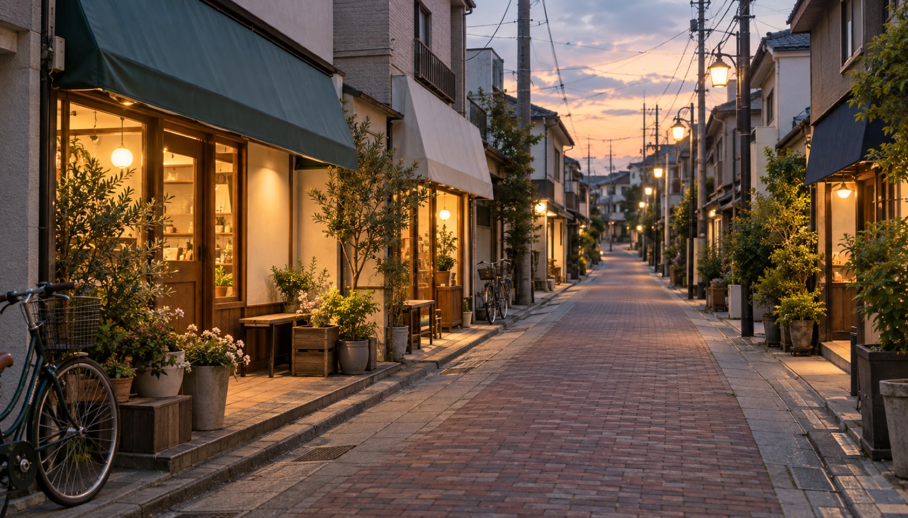 経堂の商店街