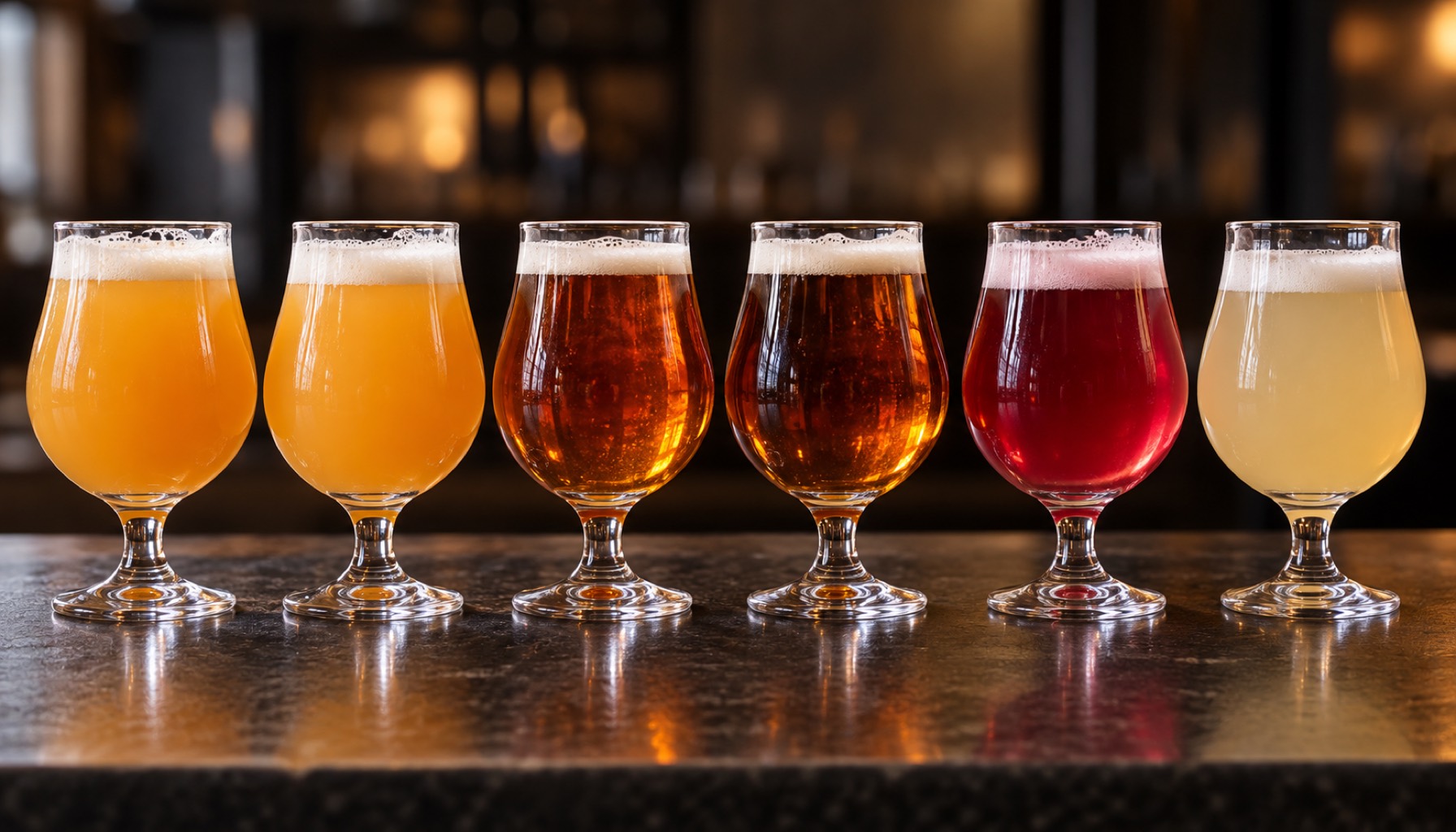 芝大門で仕込む6種類のビール