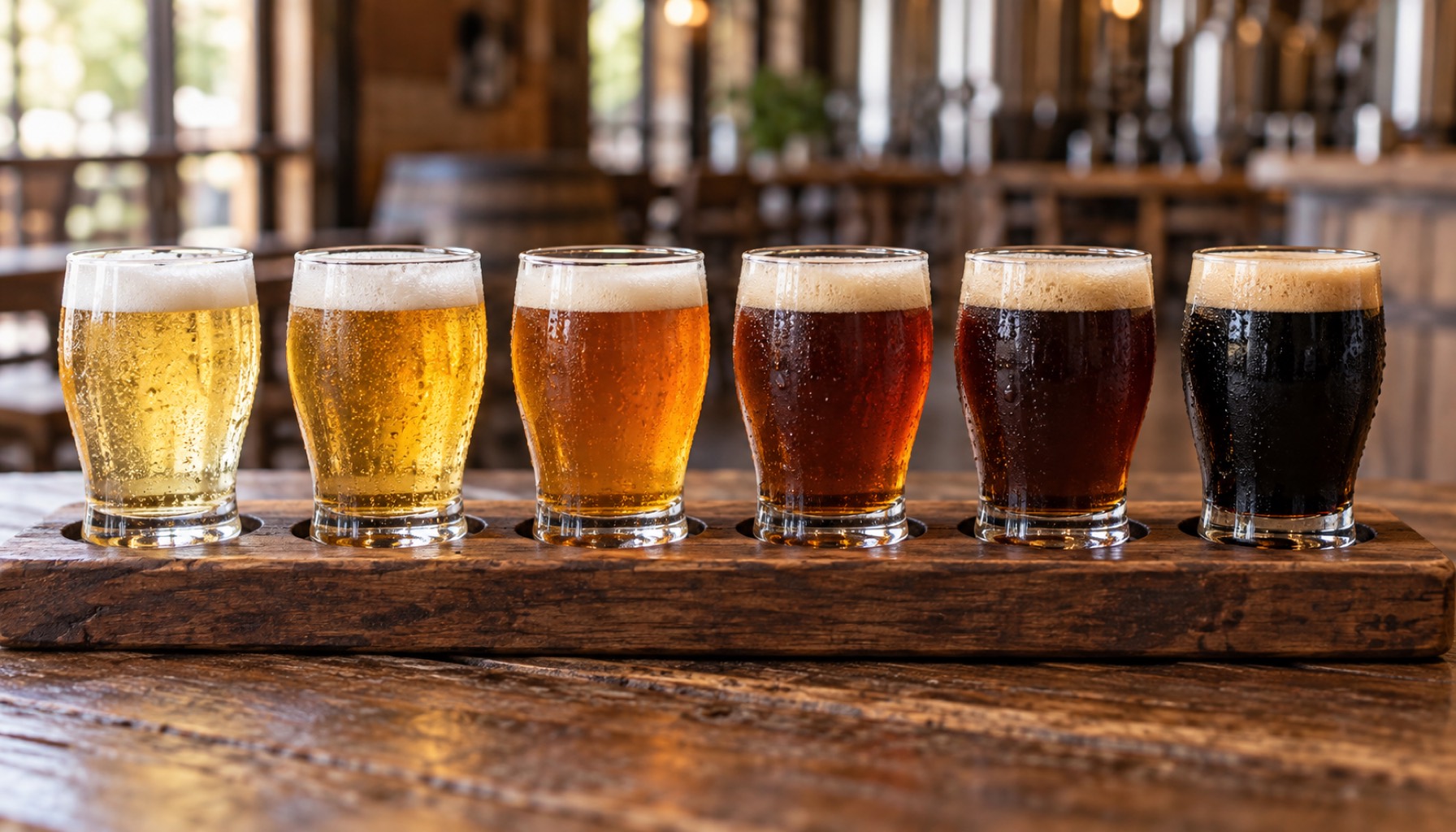 常時そろう6種類の定番ビール