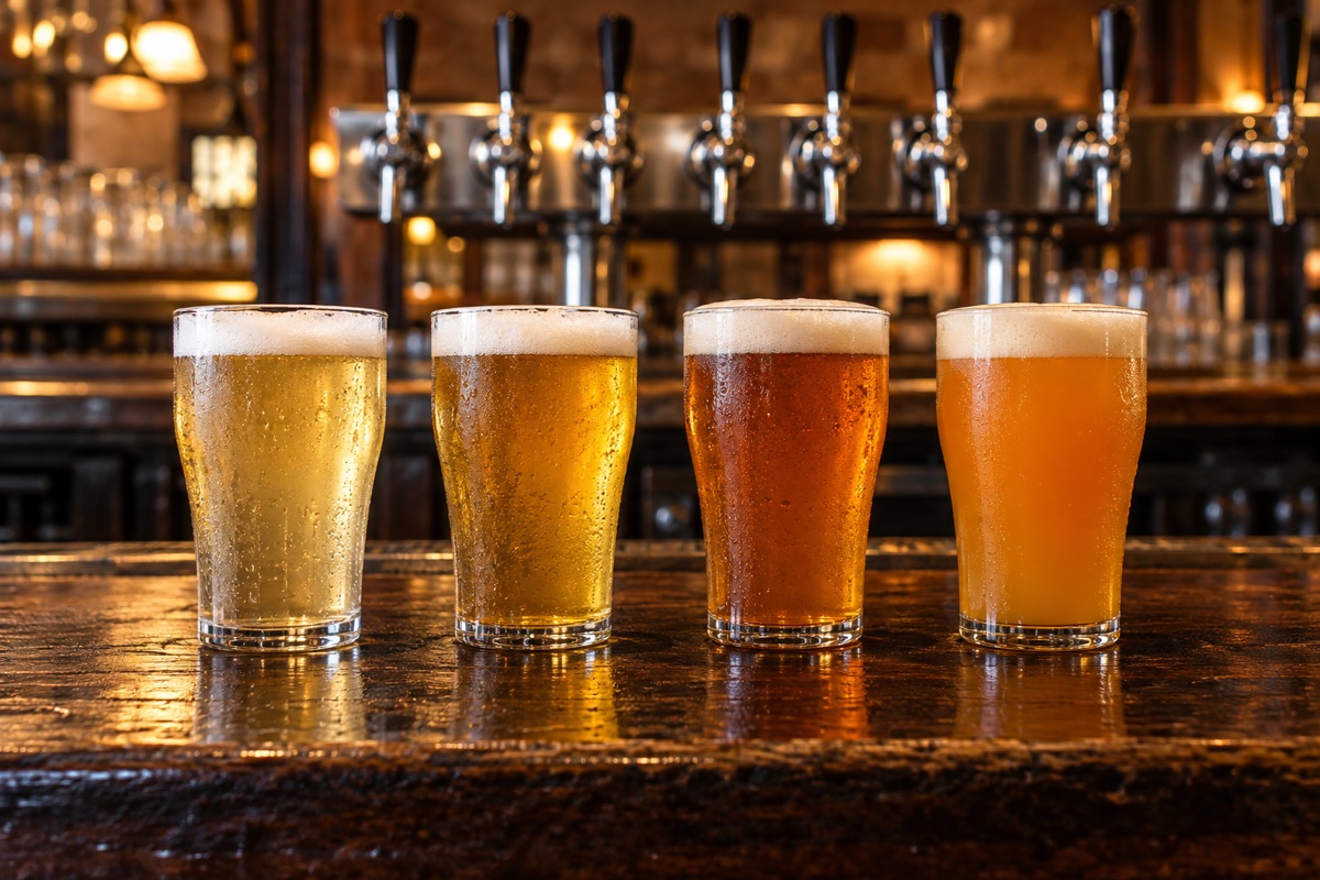 定番4種類のビール